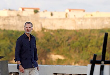 El rey Felipe Vi, durante su visita a Cuba. | EFE