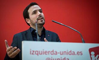 El coordinador federal de IU, Alberto Garzón | EFE