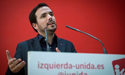 El coordinador federal de IU, Alberto Garzón | EFE