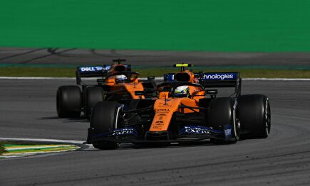 Carlos Sainz acabó tercero en Interlagos. | Cordon Press