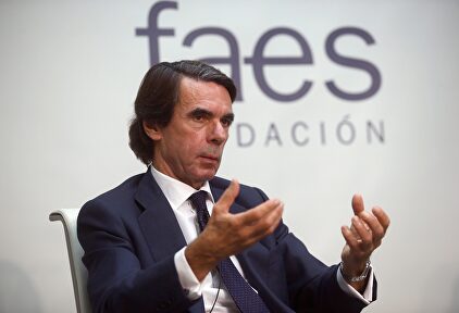 José María Aznar, expresidente del Gobierno. | EFE