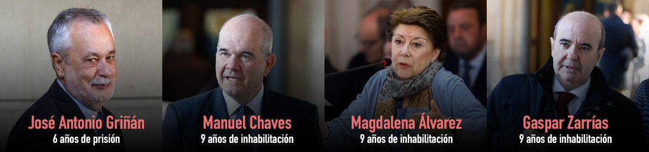Gaspar Zarrías, Manuel Chaves y José Antonio Griñán | EFE