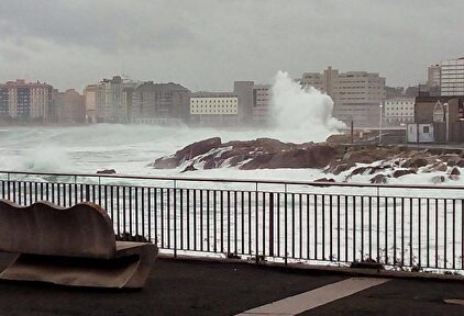 Oleaje en La Coruña | AYUNTAMIENTO DE LA CORUÑA