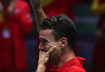 Bautista, emocionado | EFE