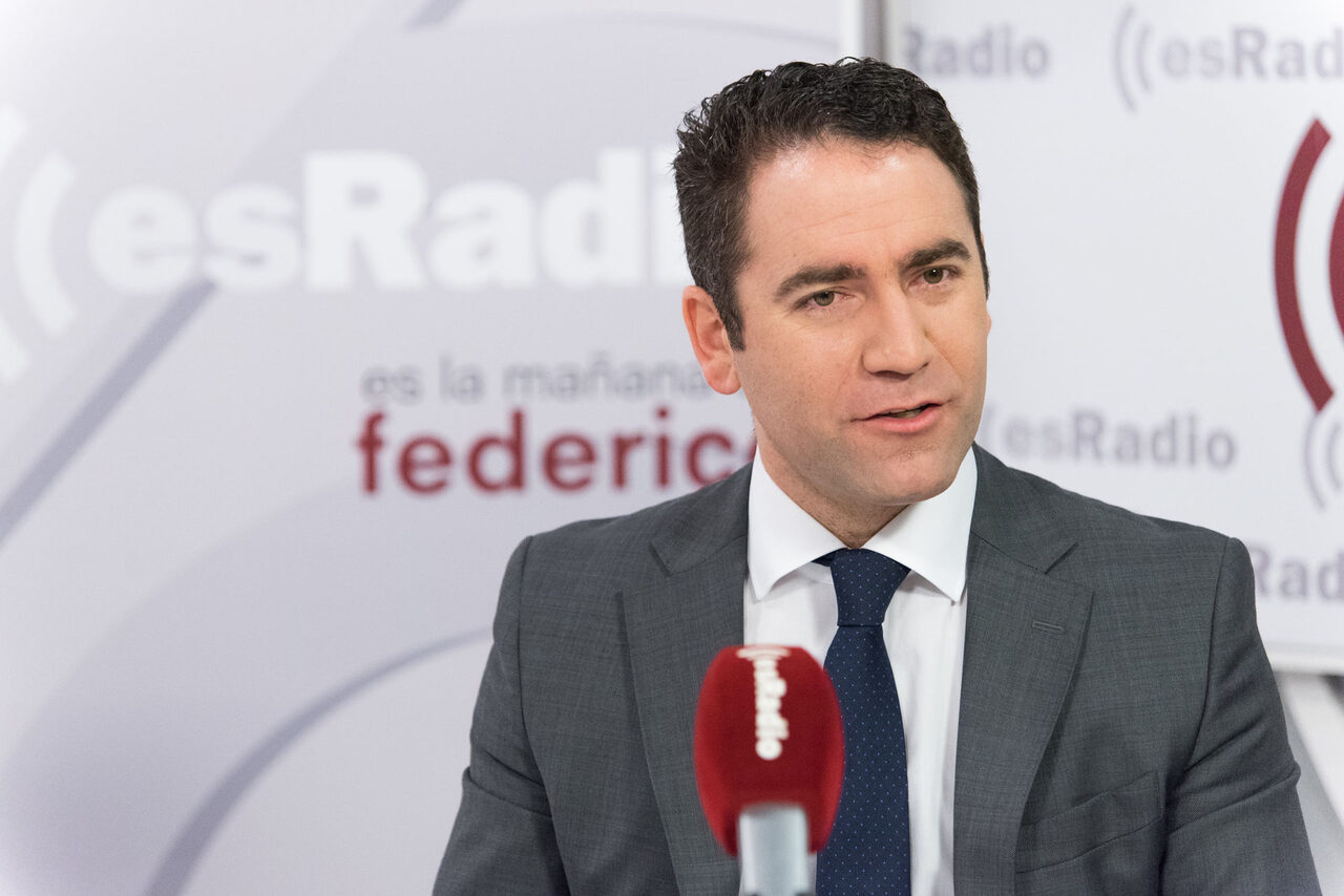 Teodoro García Egea, en esRadio. | David Alonso Rincón