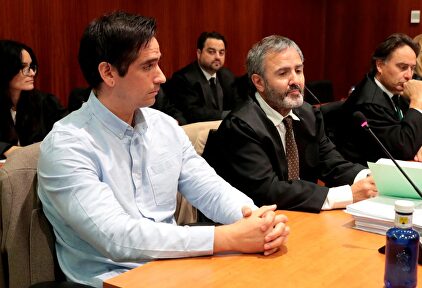 Rodrigo Lanza, durante el juicio | EFE