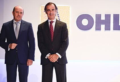 El presidente de OHL, Juan Villar-Mir, y el consejero delegado, Juan Antonio Fernández Gallar | Cordon Press