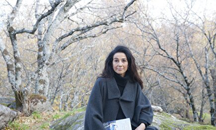 Cristina López Barrio, en el monte Abantos | Miguel Garrote