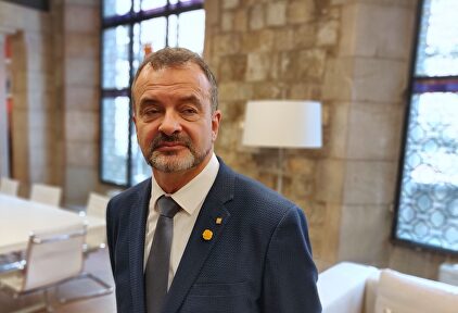 El consejero de Acción Exterior, Relaciones Institucionales y Transparencia de la Generalidad, Alfred Bosch. | Europa Press