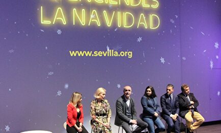 Presentación del programa de Navidad en el Acuario | Ayuntamiento de Sevilla