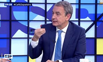 José Luis Rodríguez Zapatero en Antena 3 | Twitter Espejo Público