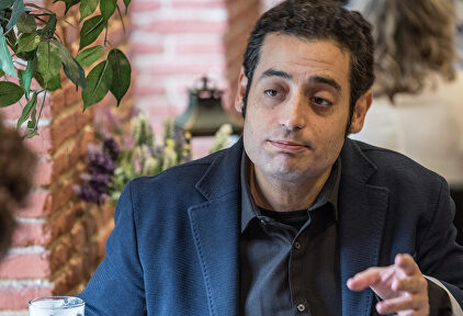 Valdeón, en un momento de la entrevista. | C.Jordá