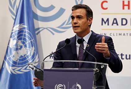 Pedro Sánchez, en la Cumbre del Clima | EFE