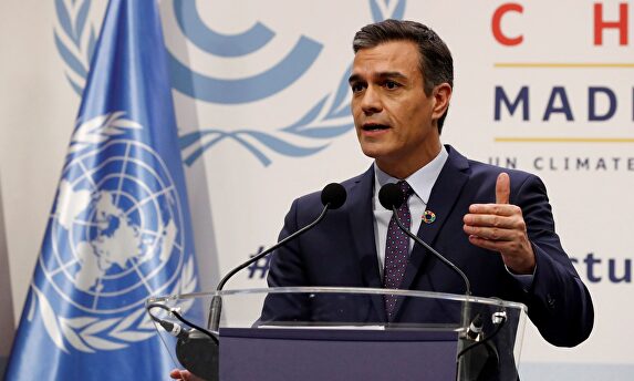 Pedro Sánchez, en la Cumbre del Clima | EFE