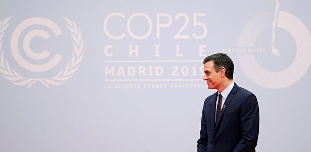 Pedro Sánchez, en la inauguración de la cumbre del clima de Madrid | EFE