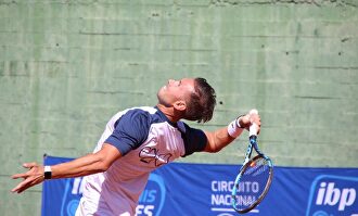 Víctor Molina, tenista profesional. | Archivo