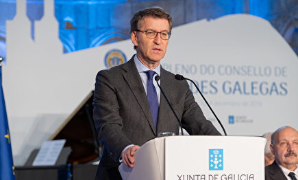 El presidente de la Xunta, Alberto Núñez Feijóo | Xunta.gal