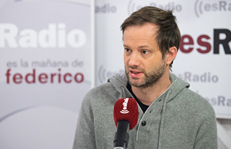 El escritor Axel Kaiser, en esRadio. |  David Alonso Rincón
