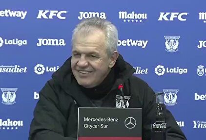 La desternillante explicación de Javier Aguirre sobre el Leganés-Celta