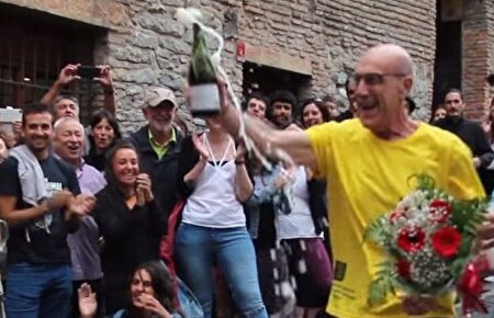 Homenaje al etarra José Ramón López de Abetxuko, tras salir de la cárcel |  Imagen de vídeo