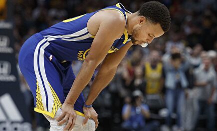 Stephen Curry, apesadumbrado. | Cordon Press