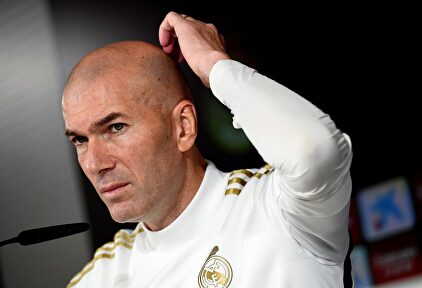 Zidane, en rueda de prensa. | EFE