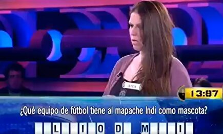 Leticia nos regaló uno de los momentos televisivos del año en Ahora Caigo | Captura de TV