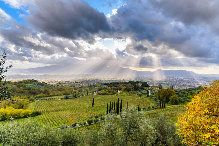 La Toscana en invierno: una pequeña ruta con paisajes increíbles, mucha gastronomía y un palacio