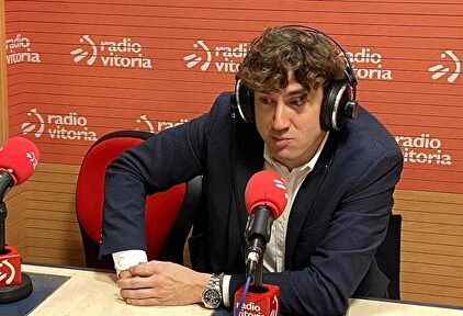 Eneko Andueza en la entrevista en Radio Euskadi | @radioeuskadi