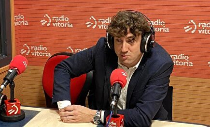 Eneko Andueza en la entrevista en Radio Euskadi | @radioeuskadi