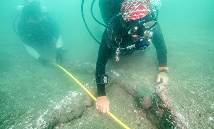 Anclas halladas en el lugar donde Hernán Cortés hundió sus barcos | Instituto Nacional de Antropología e Historia
