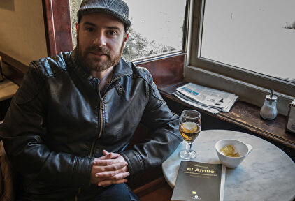 Nieto, durante la entrevista. | C.Jordá