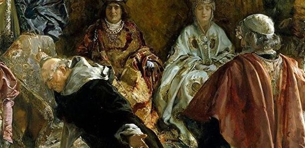 Detalle de 'La expulsión de los judíos', de Emilio Sala | Wikipedia