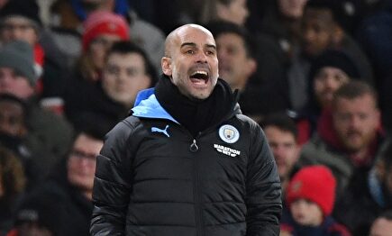Pep Guardiola, entrenador del Manchester City. | EFE
