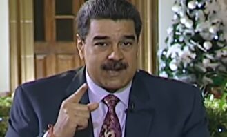 Maduro, durante la entrevista. | Imagen TV