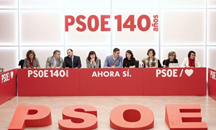 Reunión de la Ejecutiva Federal del PSOE. | Eduardo Parra (Europa Press)