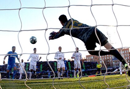 Courtois salvó al Madrid en Getafe | EFE
