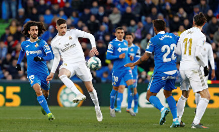 El Madrid supo sufrir ante un intenso Getafe | EFE