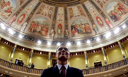 Pedro Sánchez, en el Congreso | EFE