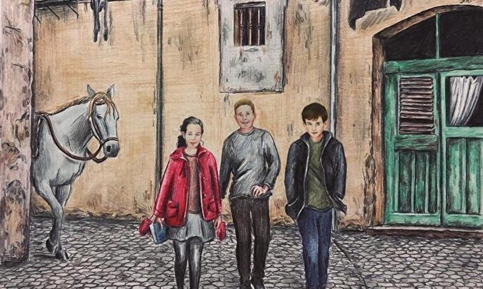 Detalle de la portada 'Los niños del Borgo Vecchio' |  Editorial Periferia