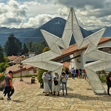 Una de las curiosidades de Bogotá. | Kelu Robles