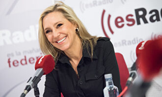 Marta Robles, durante su intervención en 'Es la mañana de Federico' | David Alonso Rincón