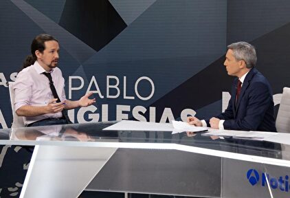 Un momento de la entrevista. | TV