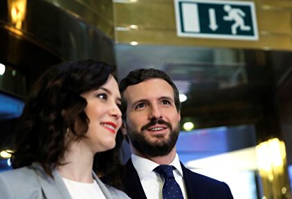 Ayuso y Casado. | EFE