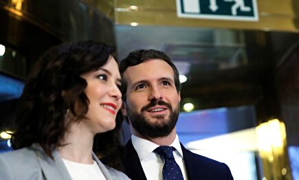Ayuso y Casado. | EFE