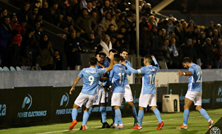 Imagen del último encuentro en Can Misses del Ibiza, en el que se impuso a Las Palmas B. | UD Ibiza