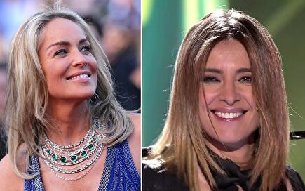 Sharon Stone y Sandra Barneda | telecinco.es/Gtres