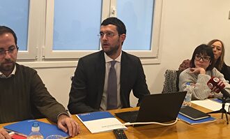 Giorgio Semenzato, CEO de Finizens, durante la presentación de su estrategia para 2020 | LD