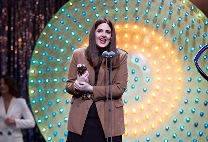 Belén Funes en los Premios Gaudí. | EFE