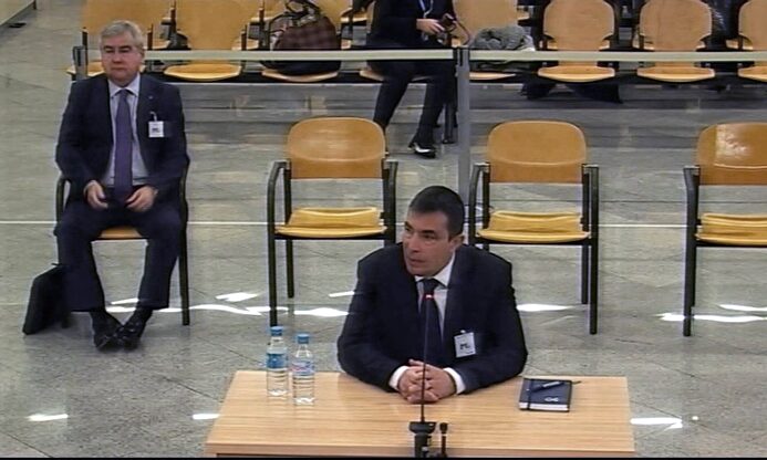 Pere Soler este jueves en la Audiencia Nacional. | EFE